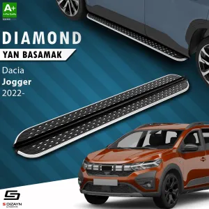 Dacia Jogger 2021-Günümüz uyumlu Diamond Krom Yan Basamak 213 Cm 2022 Üzeri modelleri DRS Tuning'de. Kaliteli malzeme, hızlı kargo ve güvenli alışverişle hemen
