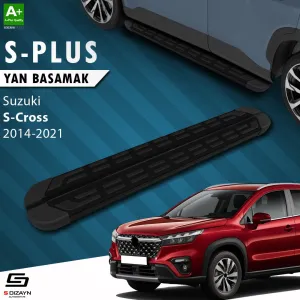 Suzuki SX4 2013-2021 uyumlu 2 S-Cross S-Plus Siyah Yan Basamak 173 Cm 2014-2021 modelleri DRS Tuning'de. Kaliteli malzeme, hızlı kargo ve güvenli alışverişle