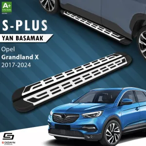 Opel Grandland 2017-2021 (Grandland X) uyumlu X S-Plus Gri Yan Basamak 183 Cm 2017-2024 modelleri DRS Tuning'de. Kaliteli malzeme, hızlı kargo ve güvenli