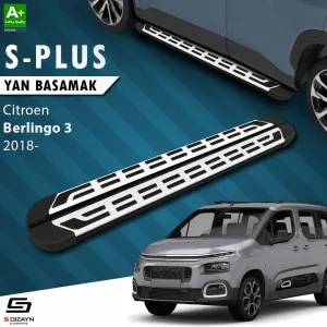 Citroen Berlingo 2018-Günümüz (K9) uyumlu 3 S-Plus Gri Yan Basamak 203 Cm 2018 Üzeri modelleri DRS Tuning'de. Kaliteli malzeme, hızlı kargo ve güvenli