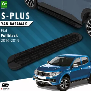 S-Dizayn Fiat Fullback S-Plus Siyah Yan Basamak 193 Cm 2016-2019 thumb 1