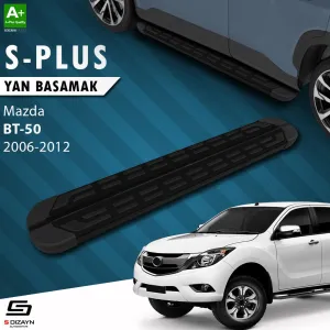 S-Dizayn Mazda BT-50 Pick-Up S-Plus Siyah Yan Basamak 193 Cm 2006-2012 thumb 1