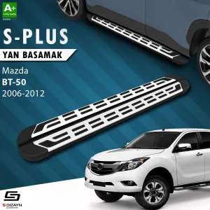 S-Dizayn Mazda BT-50 Pick-Up S-Plus Gri Yan Basamak 193 Cm 2006-2012 thumb 1