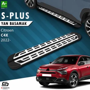 S-Dizayn Citroen C4 X S-Plus Gri Yan Basamak 183 Cm Etekli 2022 Üzeri thumb 1