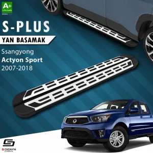 S-Dizayn Ssangyong Actyon Sports S-Plus Gri Yan Basamak 203 Cm 2007-2018 thumb 1