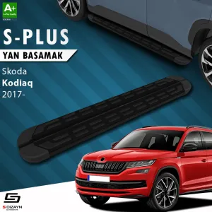 S-Dizayn Skoda Kodiaq S-Plus Siyah Yan Basamak 193 Cm 2017 Üzeri thumb 1