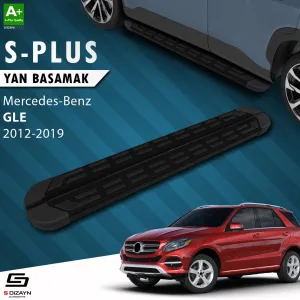 S-Dizayn Mercedes GLE W166 S-Plus Siyah Yan Basamak 193 Cm 2012-2019 thumb 1