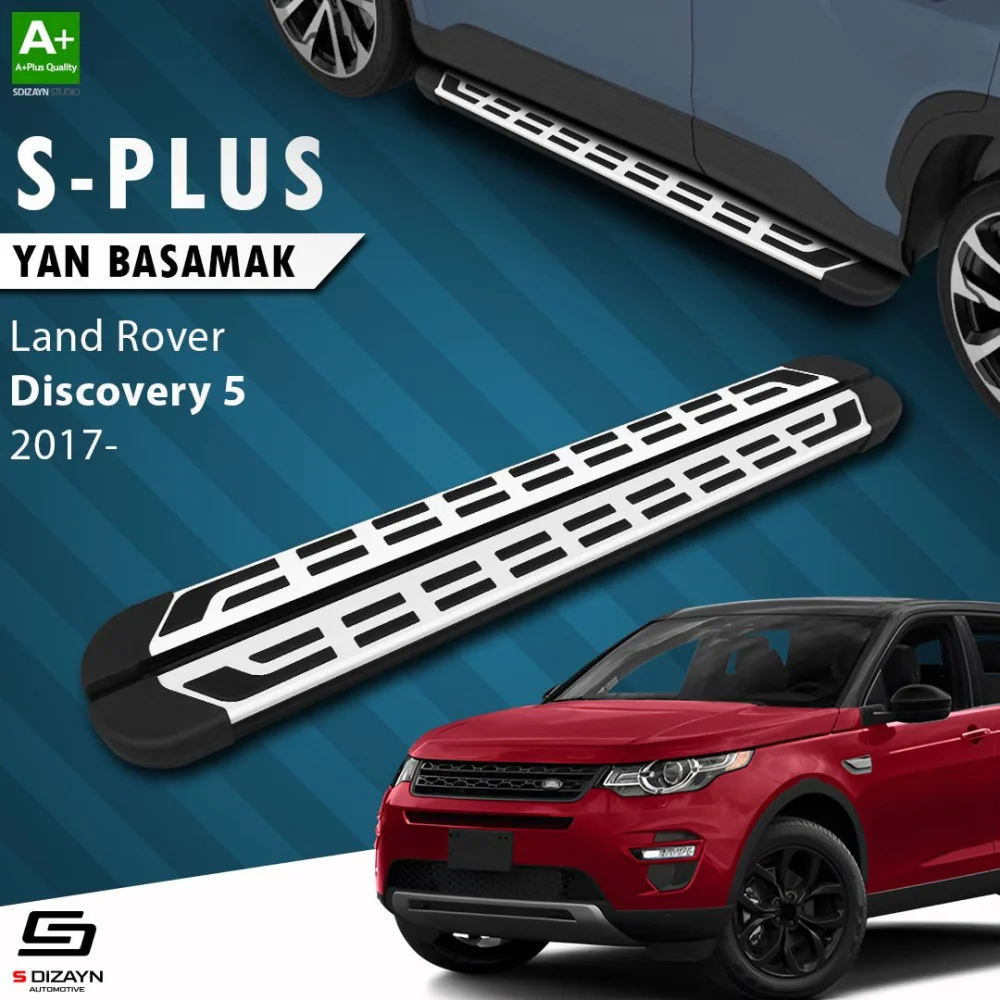 S-Dizayn Land Rover Discovery 5 S-Plus Gri Yan Basamak 193 Cm 2017 Üzeri