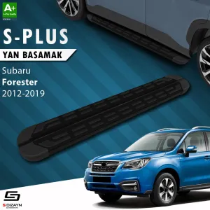 Subaru Forester 2012-2018 (SJ) uyumlu 4 S-Plus Siyah Yan Basamak 183 Cm 2012-2019 modelleri DRS Tuning'de. Kaliteli malzeme, hızlı kargo ve güvenli alışverişle