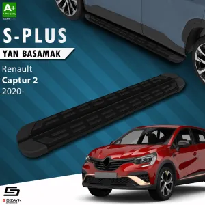 S-Dizayn Renault Captur 2 S-Plus Siyah Yan Basamak 183 Cm 2020 Üzeri thumb 1
