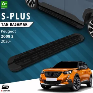Peugeot 2008 2019-Günümüz (P24) uyumlu 2 S-Plus Siyah Yan Basamak 183 Cm 2020 Üzeri modelleri DRS Tuning'de. Kaliteli malzeme, hızlı kargo ve güvenli