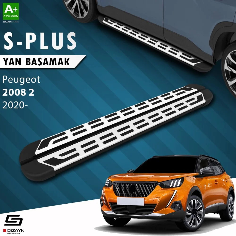 S-Dizayn Peugeot 2008 2 S-Plus Gri Yan Basamak 183 Cm 2020 Üzeri