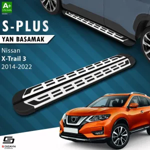 Nissan X-Trail 2013-2020 (T32) uyumlu T32 S-Plus Gri Yan Basamak 183 Cm 2014-2022 modelleri DRS Tuning'de. Kaliteli malzeme, hızlı kargo ve güvenli alışverişle