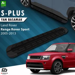 S-Dizayn Land Rover Range Rover Sport S-Plus Siyah Yan Basamak 183 Cm 2005-2013 thumb 1