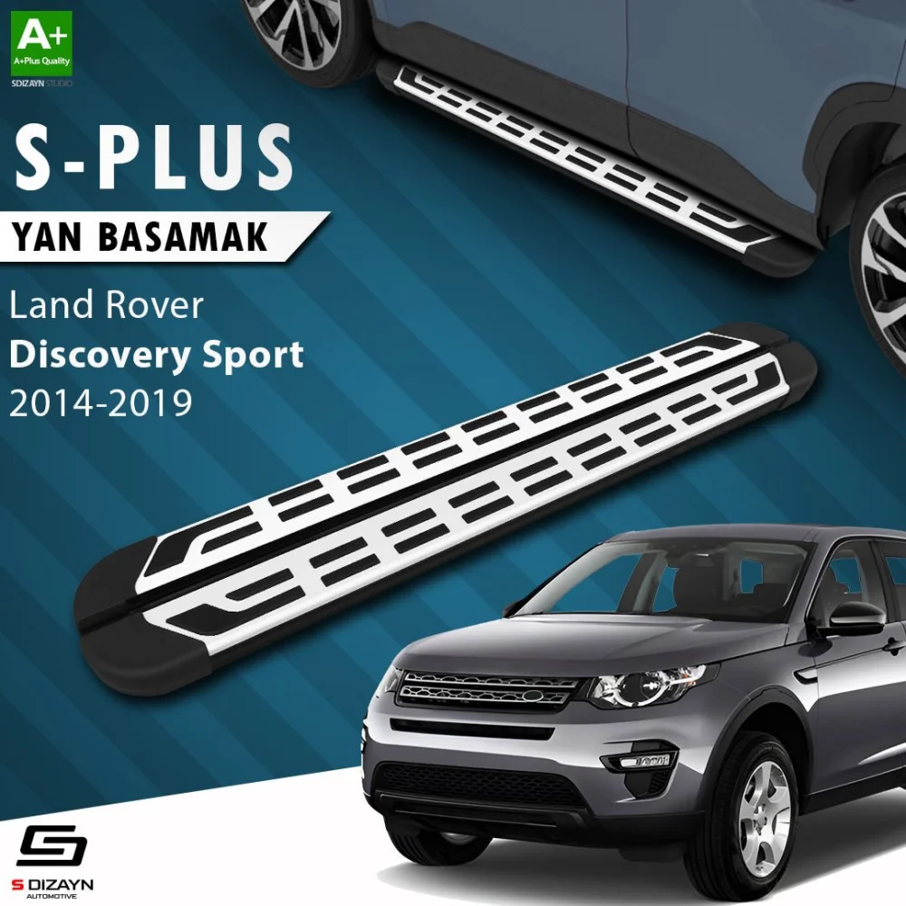 S-Dizayn Land Rover Discovery Sport S-Plus Gri Yan Basamak 183 Cm 2014-2019