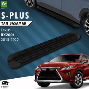 S-Dizayn Lexus RX200t S-Plus Siyah Yan Basamak 183 Cm Etekli 2015-2022 thumb 1