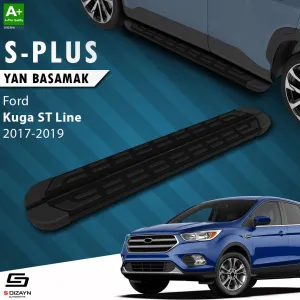 Ford Kuga 2012-2019 (C520) uyumlu 2 ST-Line S-Plus Siyah Yan Basamak 183 Cm 2017-2019 modelleri DRS Tuning'de. Kaliteli malzeme, hızlı kargo ve güvenli