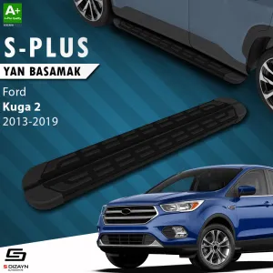 Ford Kuga 2012-2019 (C520) uyumlu 2 S-Plus Siyah Yan Basamak 183 Cm 2013-2019 modelleri DRS Tuning'de. Kaliteli malzeme, hızlı kargo ve güvenli alışverişle