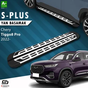 S-Dizayn Chery Tiggo8 Pro S-Plus Gri Yan Basamak 183 Cm Etekli 2022 Üzeri thumb 1