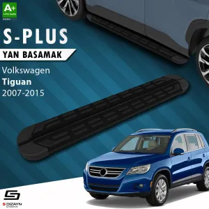 S-Dizayn VW Tiguan S-Plus Siyah Yan Basamak 173 Cm 2007-2015 thumb 1