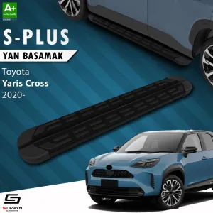 Toyota Yaris 2020-Günümüz (XP210) uyumlu Cross S-Plus Siyah Yan Basamak 173 Cm 2020 Üzeri modelleri DRS Tuning'de. Kaliteli malzeme, hızlı kargo ve güvenli