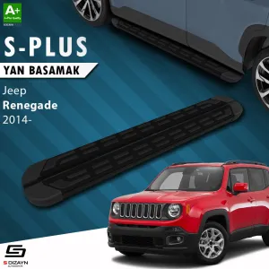 Jeep Renegade 2014-Günümüz (BU) uyumlu S-Plus Siyah Yan Basamak 173 Cm Etekli 2014 Üzeri modelleri DRS Tuning'de. Kaliteli malzeme, hızlı kargo ve güvenli