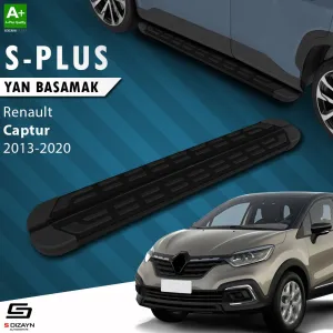 Renault Captur 2013-2019 uyumlu S-Plus Siyah Yan Basamak 173 Cm 2013-2020 modelleri DRS Tuning'de. Kaliteli malzeme, hızlı kargo ve güvenli alışverişle hemen