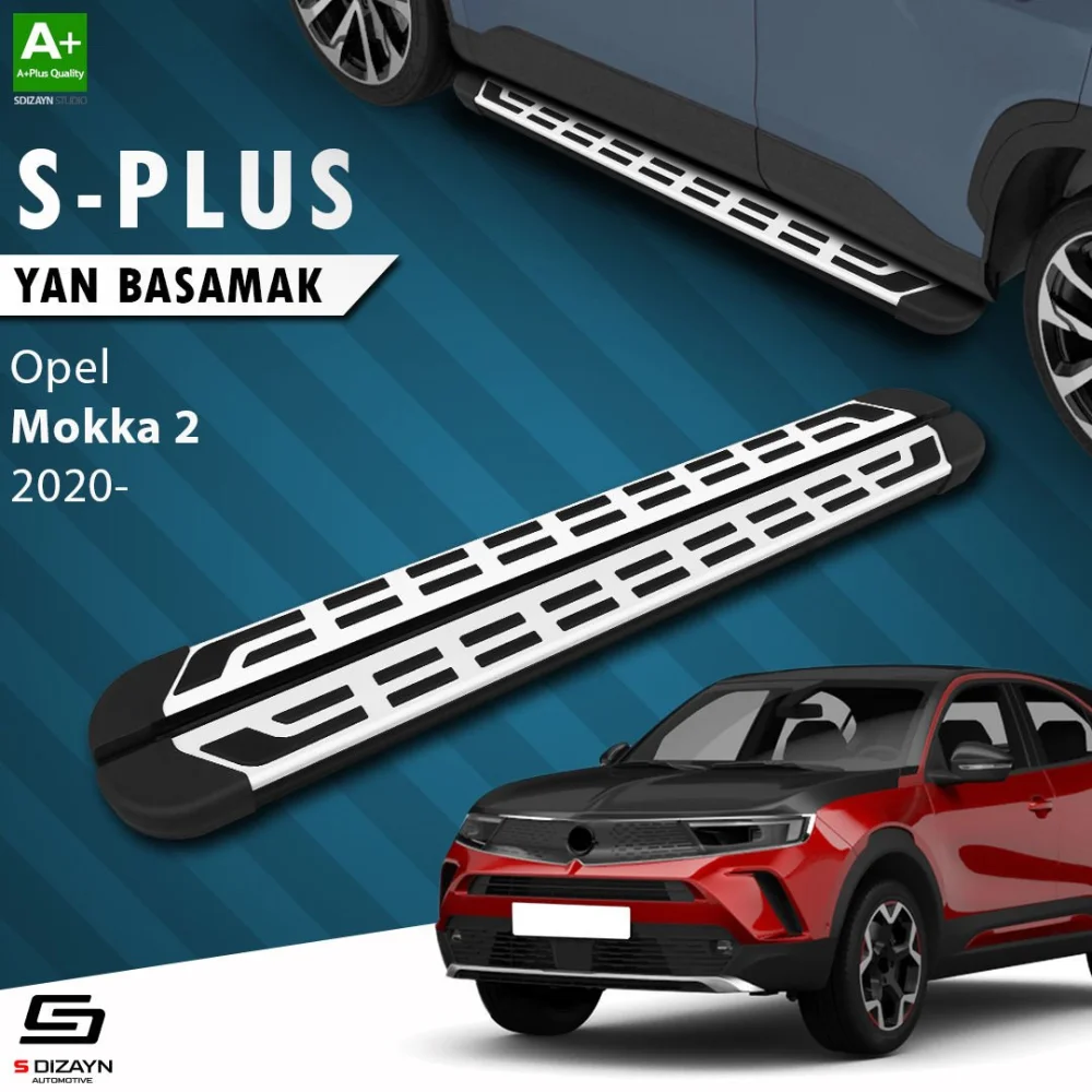 S-Dizayn Opel Mokka 2 S-Plus Gri Yan Basamak 173 Cm 2020 Üzeri