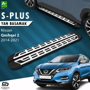 Nissan Qashqai 2013-2021 (J11) uyumlu 2 S-Plus Gri Yan Basamak 173 Cm 2014-2021 modelleri DRS Tuning'de. Kaliteli malzeme, hızlı kargo ve güvenli alışverişle