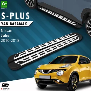 Nissan Juke 2010-2019 (F15) uyumlu S-Plus Gri Yan Basamak 173 Cm 2010-2018 modelleri DRS Tuning'de. Kaliteli malzeme, hızlı kargo ve güvenli alışverişle hemen