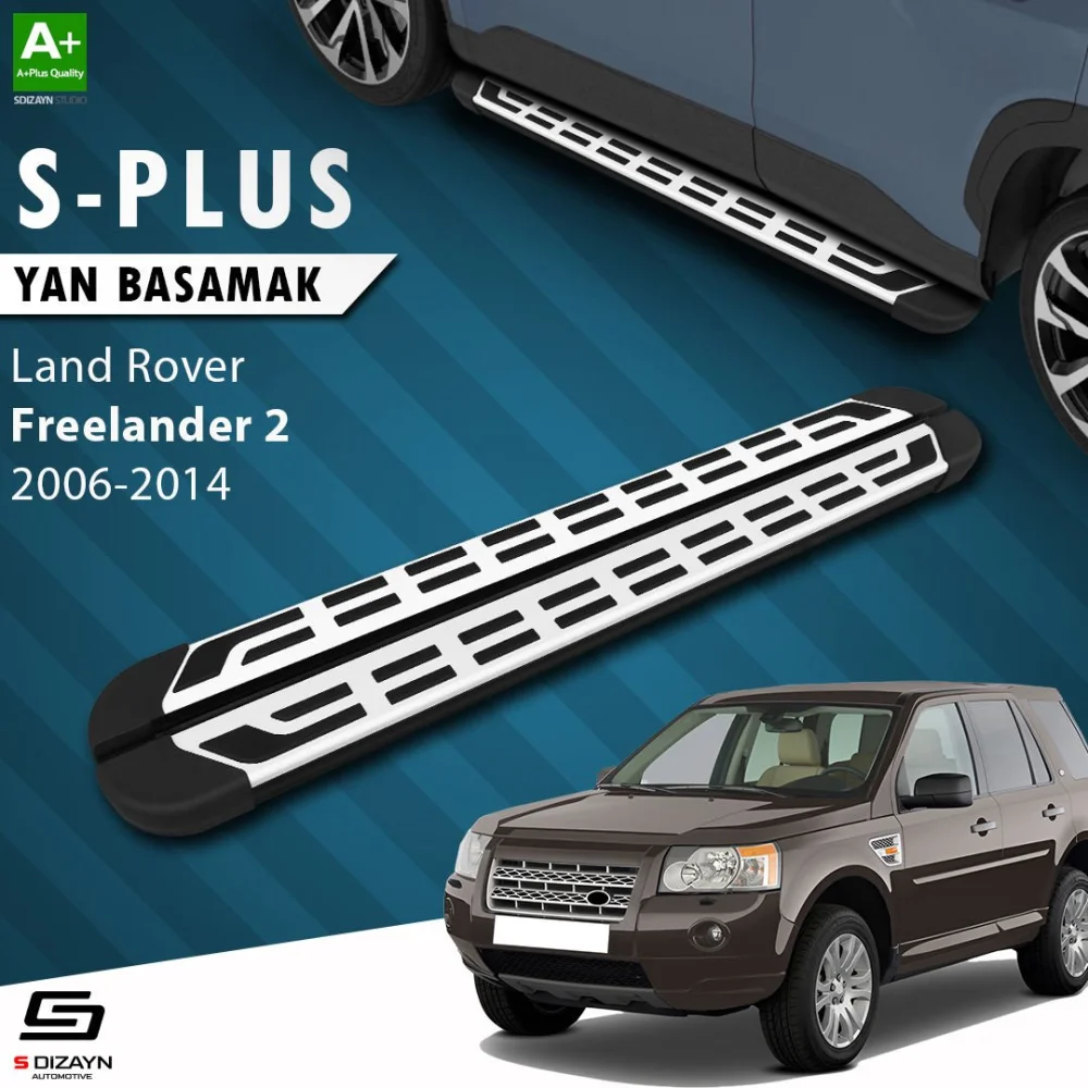 S-Dizayn Land Rover Freelander 2 S-Plus Gri Yan Basamak 173 Cm 2006-2014