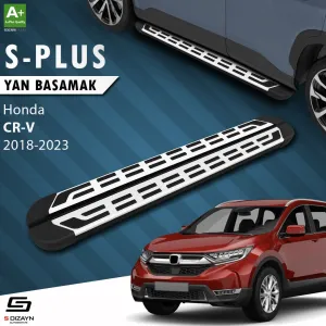 Honda CR-V 2016-2022 (RW) uyumlu 5 S-Plus Gri Yan Basamak 173 Cm Etekli 2018-2023 modelleri DRS Tuning'de. Kaliteli malzeme, hızlı kargo ve güvenli alışverişle