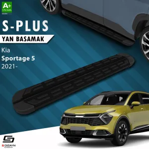 Kia Sportage 2021-Günümüz (NQ5) uyumlu 5 S-Plus Siyah Yan Basamak 173 Cm 2021 Üzeri modelleri DRS Tuning'de. Kaliteli malzeme, hızlı kargo ve güvenli