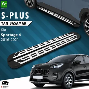 Kia Sportage 2015-2021 (QL) uyumlu 4 S-Plus Gri Yan Basamak 173 Cm 2016-2021 modelleri DRS Tuning'de. Kaliteli malzeme, hızlı kargo ve güvenli alışverişle