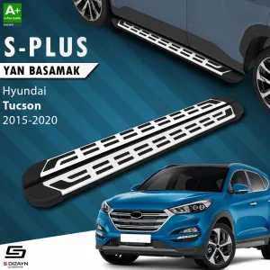 Hyundai Tucson 2015-2020 (TL) uyumlu 3 S-Plus Gri Yan Basamak 173 Cm 2015-2020 modelleri DRS Tuning'de. Kaliteli malzeme, hızlı kargo ve güvenli alışverişle