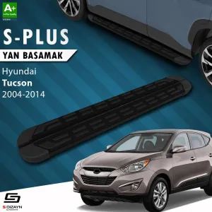 S-Dizayn Hyundai Tucson 2 S-Plus Siyah Yan Basamak 173 Cm 2004-2014 thumb 1
