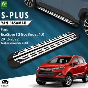 Ford EcoSport 2012-2023 (B515) uyumlu 2 S-Plus Gri Yan Basamak 173 Cm 2012-2022 modelleri DRS Tuning'de. Kaliteli malzeme, hızlı kargo ve güvenli alışverişle