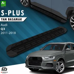 S-Dizayn Audi Q3 8U S-Plus Siyah Yan Basamak 173 Cm 2011-2018 thumb 1