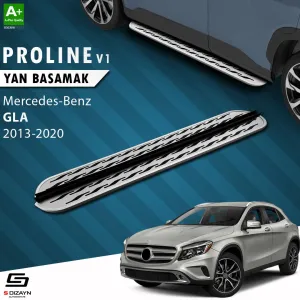 S-Dizayn Mercedes GLA X156 OEM Still Pro V2 Aluminyum Yan Basamak 183 Cm 2013-2020 thumb 1
