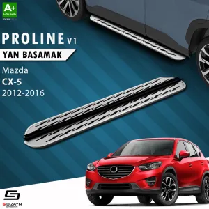 S-Dizayn Mazda CX-5 OEM Still Pro V2 Aluminyum Yan Basamak 183 Cm 2012-2016 thumb 1