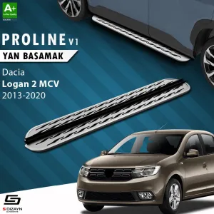 Dacia Logan 2012-2020 (L52) uyumlu 2 MCV OEM Still Pro V2 Aluminyum Yan Basamak 183 Cm 2013-2020 modelleri DRS Tuning'de. Kaliteli malzeme, hızlı kargo ve