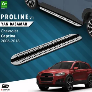 S-Dizayn Chevrolet Captiva OEM Still Pro V2 Aluminyum Yan Basamak 183 Cm 2006-2018 thumb 1