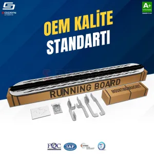 S-Dizayn Chery Tiggo8 Pro OEM Still Pro V2 Aluminyum Yan Basamak 183 Cm 2022 Üzeri thumb 2