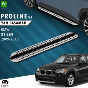 BMW X1 2009-2015 (E84) uyumlu E84 OEM Still Pro V2 Aluminyum Yan Basamak 183 Cm 2009-2015 modelleri DRS Tuning'de. Kaliteli malzeme, hızlı kargo ve güvenli