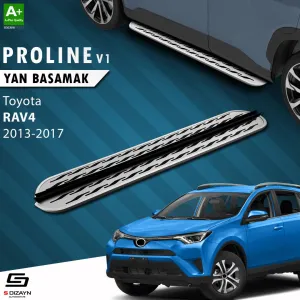 S-Dizayn Toyota Rav 4 4 OEM Still Pro V2 Aluminyum Yan Basamak 173 Cm 2013-2017 thumb 1