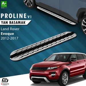 S-Dizayn Land Rover Range Rover Evoque OEM Still Pro V2 Aluminyum Yan Basamak 173 Cm 2012-2017 thumb 1