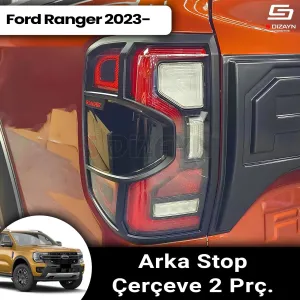 s-dizayn uyumlu Ford Ranger 4 ABS Plastik Arka Stop Çerçevesi 2 Prç. 2023 Üzeri A+ Kalite modelleri DRS Tuning'de. Kaliteli malzeme, hızlı kargo ve güvenli