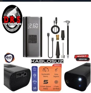 oto uzay uyumlu Hava Kompresör Şazlı+ Çakmaktan Usb+Typc 60W modelleri DRS Tuning'de. Kaliteli malzeme, hızlı kargo ve güvenli alışverişle hemen inceleyin.