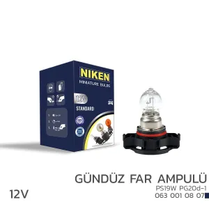 Niken uyumlu 12V PS19W Gündüz Far Ampulü (PG20d-1) 10’Lu modelleri DRS Tuning'de. Kaliteli malzeme, hızlı kargo ve güvenli alışverişle hemen inceleyin.