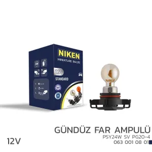 Niken uyumlu 12V PSY24W Gündüz Far Ampulü (PG20-4) 10’Lu modelleri DRS Tuning'de. Kaliteli malzeme, hızlı kargo ve güvenli alışverişle hemen inceleyin.